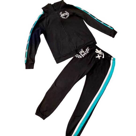 [Justice] Hoodie & Jogger Set - Picture 2 of 4